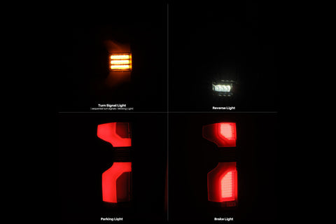 CHEVROLET SILVERADO 1500 & 2500 (19-24) LUXX LED TAIL LIGHTS